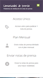 Mobile Screenshot of comunicadosdeprensa.org